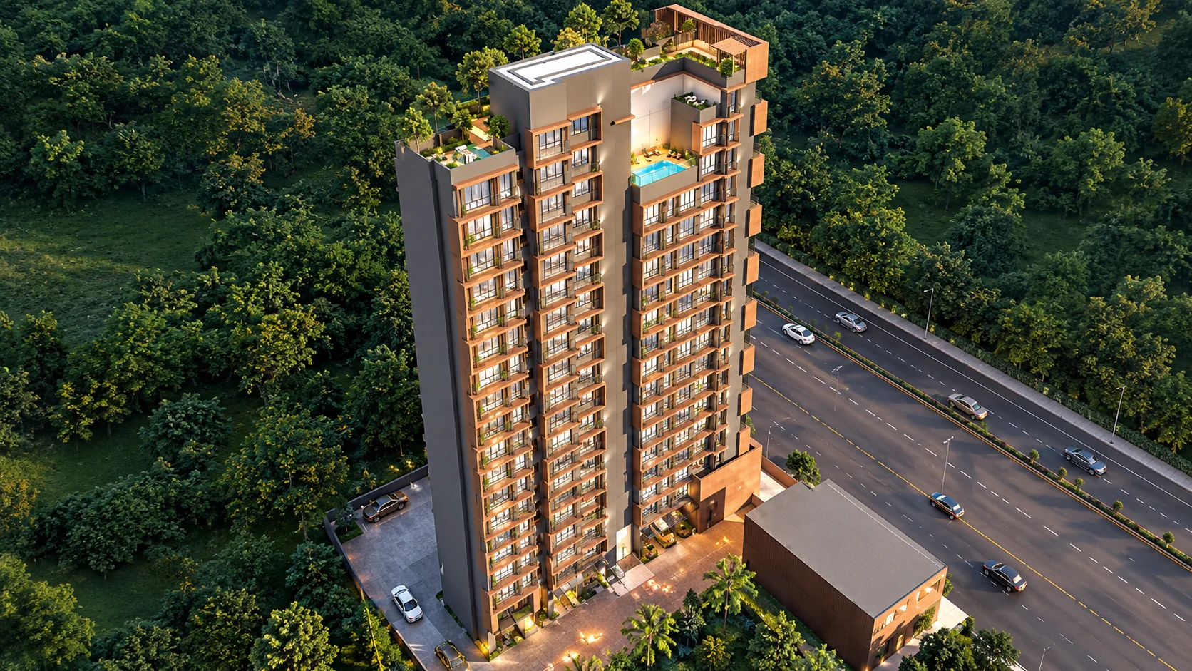 Meghna1 Upper Kharghar – project view